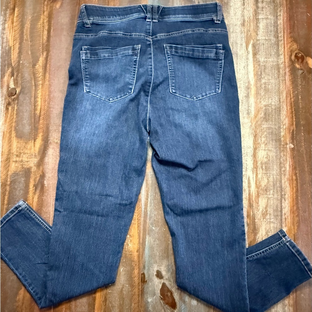 Democracy Ab Technology Women’s Size 8 Skinny Jeans Med Wash Stretch Denim EUC - Picture 4 of 4